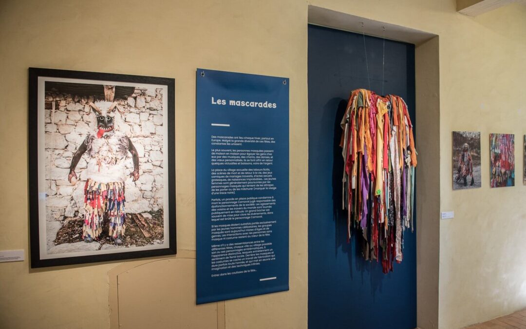 Exhibition “Masques d’Europe” at Maison des Cultures du Monde, Vitré, France