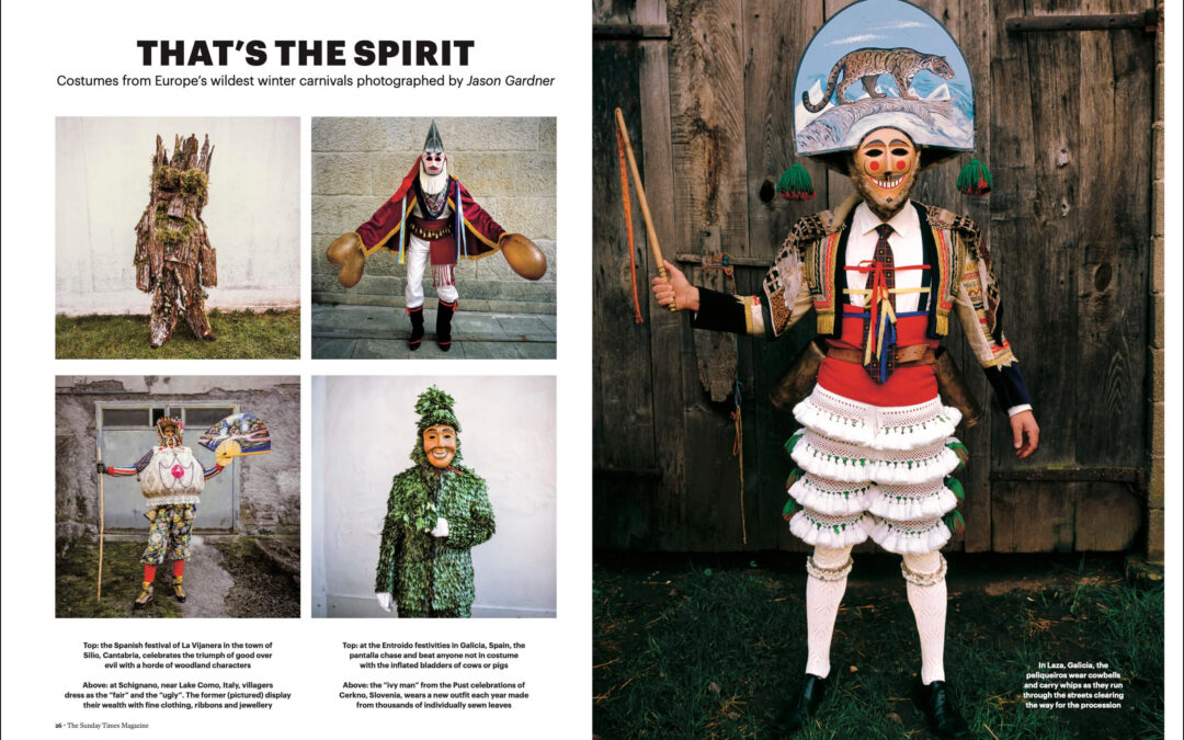Sunday Times magazine (UK) features images from We the Spirits